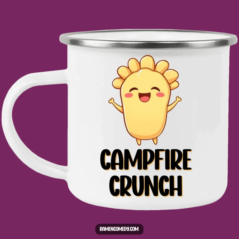 Funny Tempura Bounce Camping Mug: Delightful Fuel for Adventures