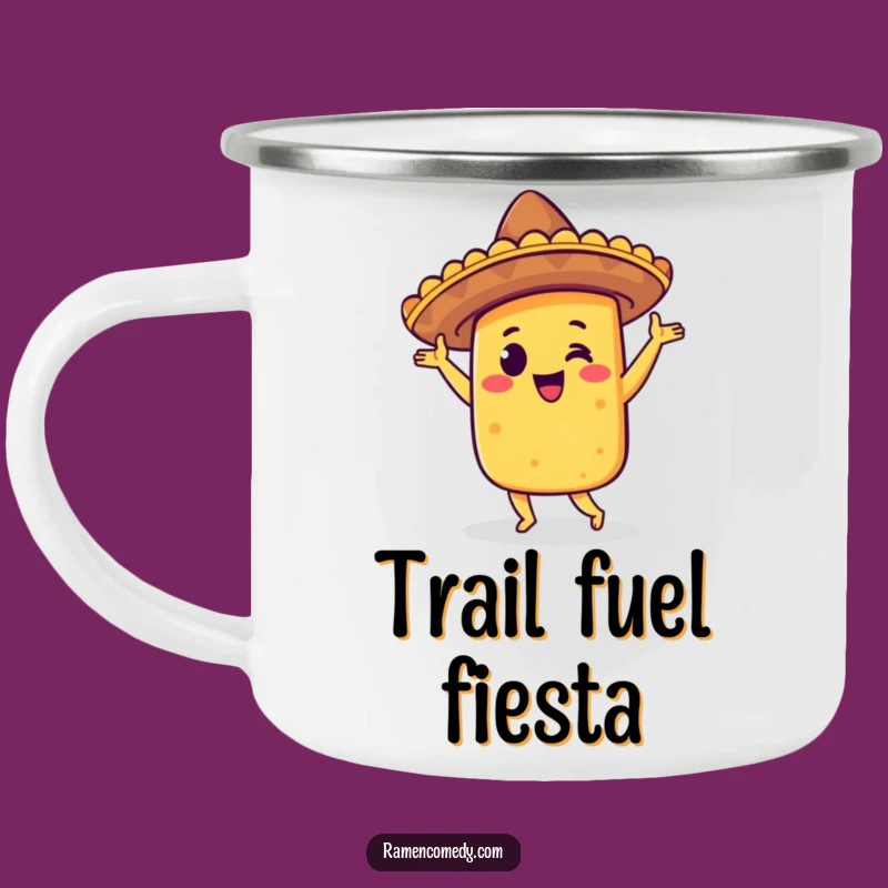 Funny Taco Jig Camping Mug: Fiesta Outdoor Fun, Awesome Gift