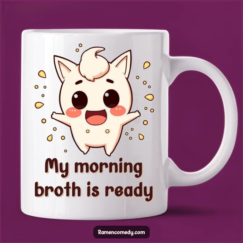 Funny Miso Soup Mug: A Mischievous Splash for Your Morning Brew - Perfect Gift!