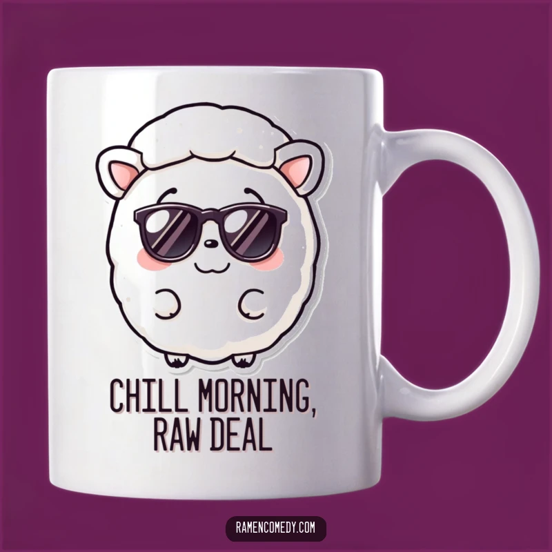 Funny Nori Sheet Sunglasses Mug: Coolest Sushi Gift for Ocean Lovers