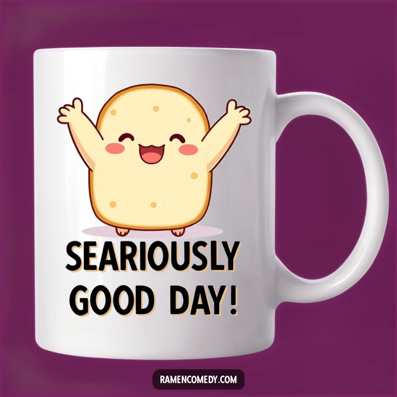 Funny Nori Slice Bobbing Mug: A Cheerful Sushi Gift for Foodie Friends