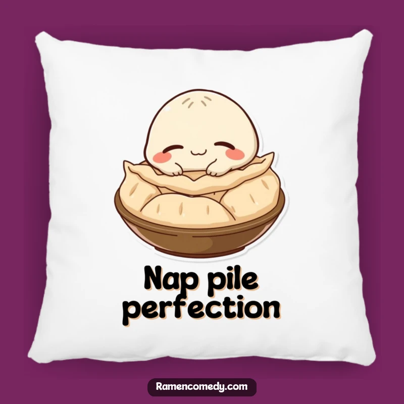 Funny Gyoza Nap Pillow: Cozy & Hilarious Comfort