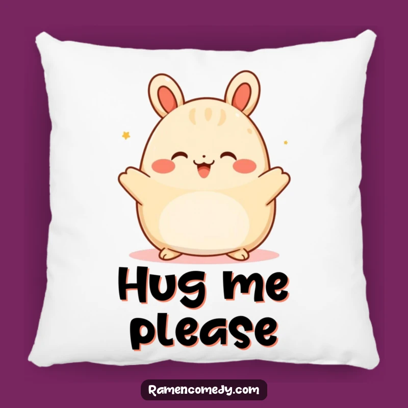Soft Funny Bao Hug Pillow - Cozy & Humorous Embrace for Ultimate Comfort