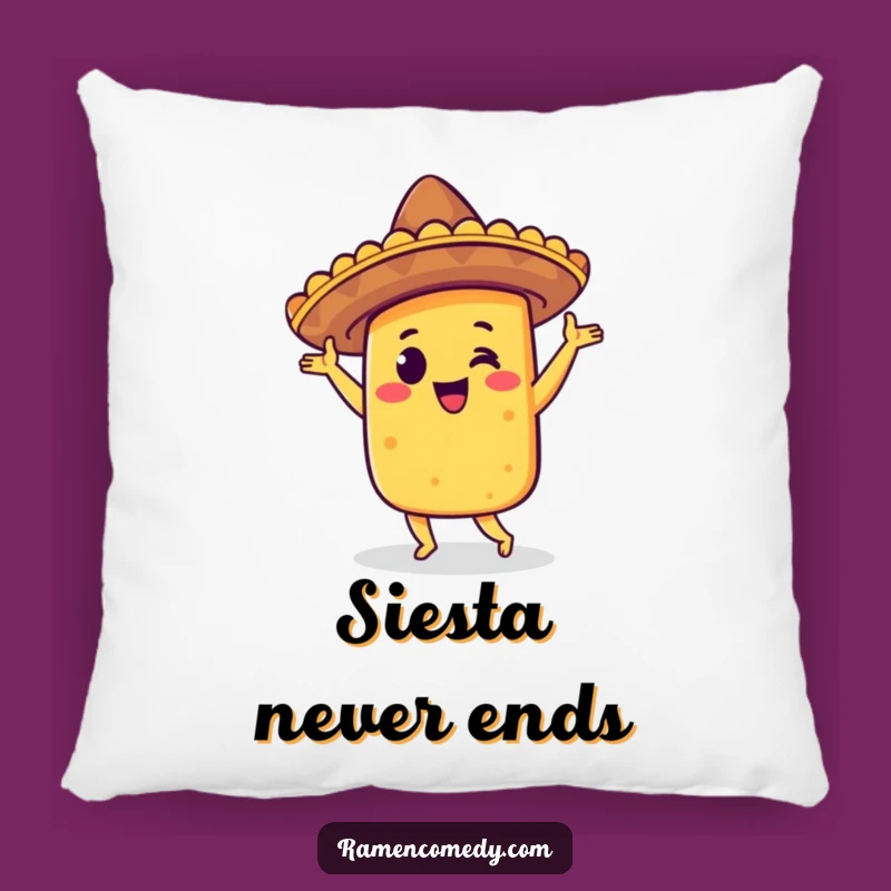 Funny Taco Jig Pillow: Festive Character Accent, Lovely Gift
