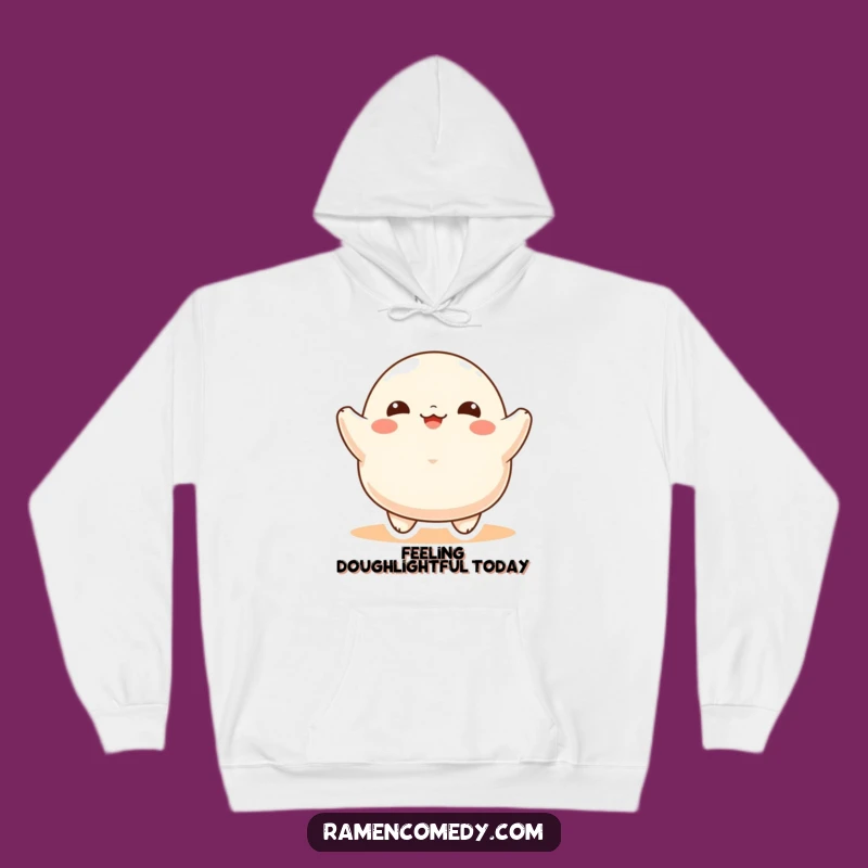 Funny Dumpling Bounce Hoodie: Cozy Comfort Meets Hilarious Happiness for a Perfect Gift
