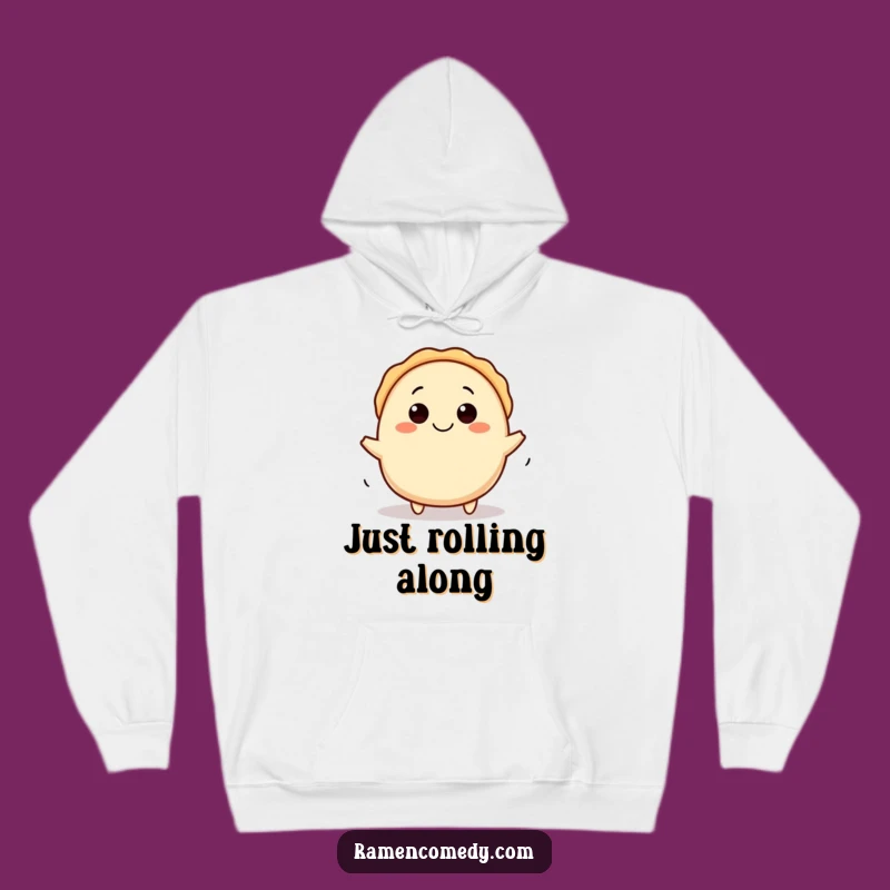 Funny Gyoza Hoodie: Cozy Rolling Fun - Warm & Hilarious Foodie Gift!