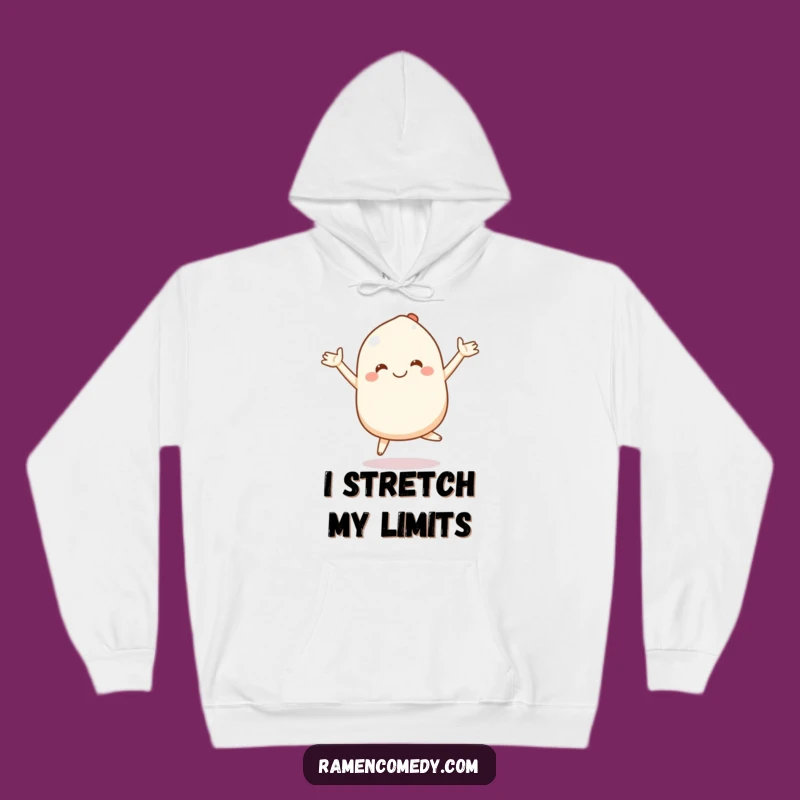 Funny Mochi Hoodie: Cozy Bouncing Fun - Warm & Sweet Kawaii Gift!