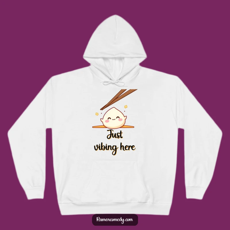 Cozy Funny Mochi Bounce Hoodie: Warm & Whimsical Japanese Treat Apparel