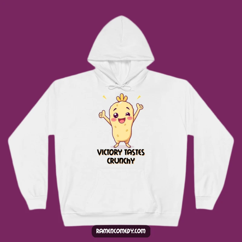 Cozy Funny Tempura Victorious Hoodie: Warm Comfort for Champions!