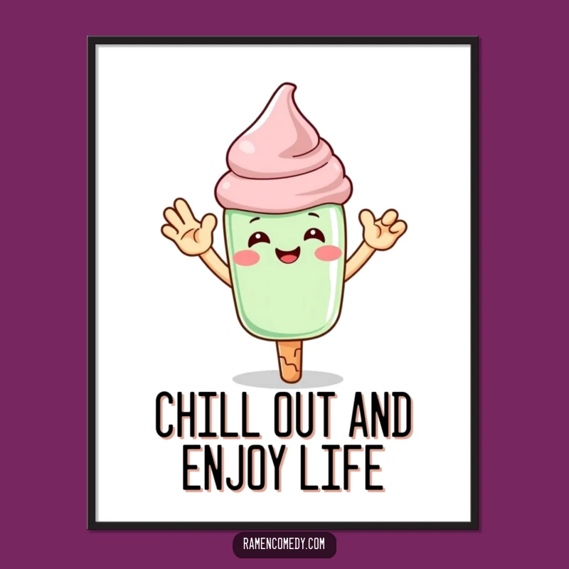 Free Printable Matcha Ice Cream Wall Art: Fun Downloadable Decor for Cool Spaces!