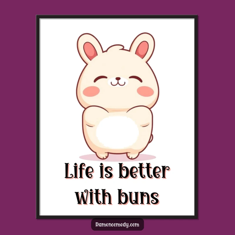 Free Printable Bao Bun Wall Art: Funny Downloadable Decor for Kitchens & Gifts!