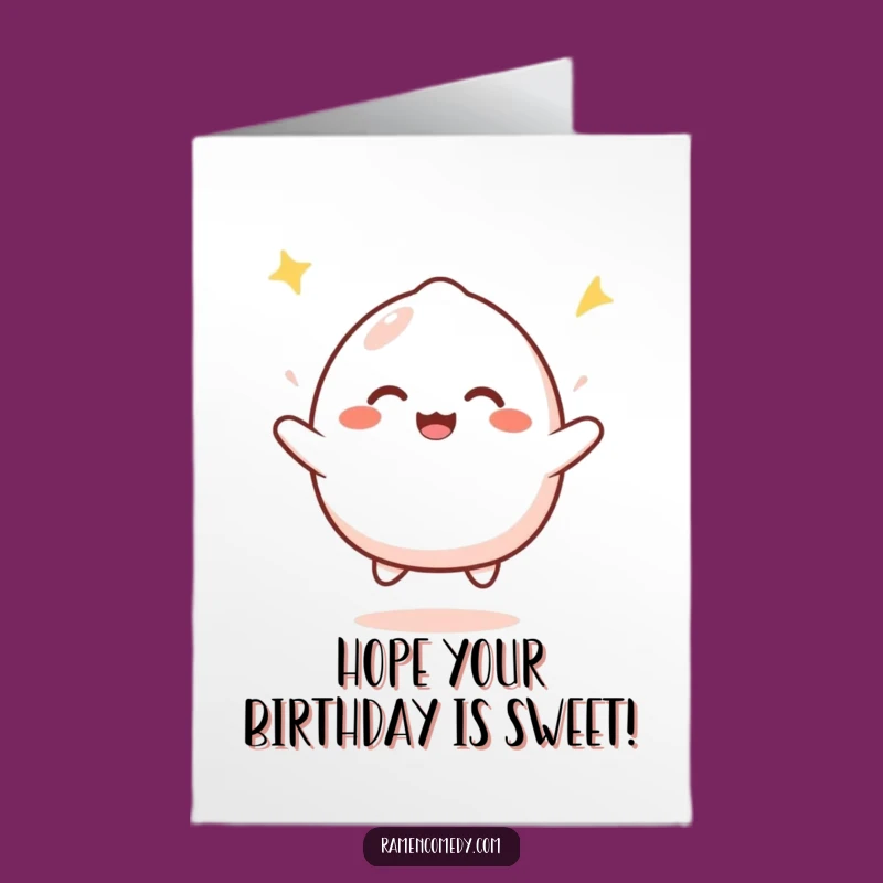 Happy Mochi Birthday Card: Bouncy Free Printable for an Incredibly Fun Gift