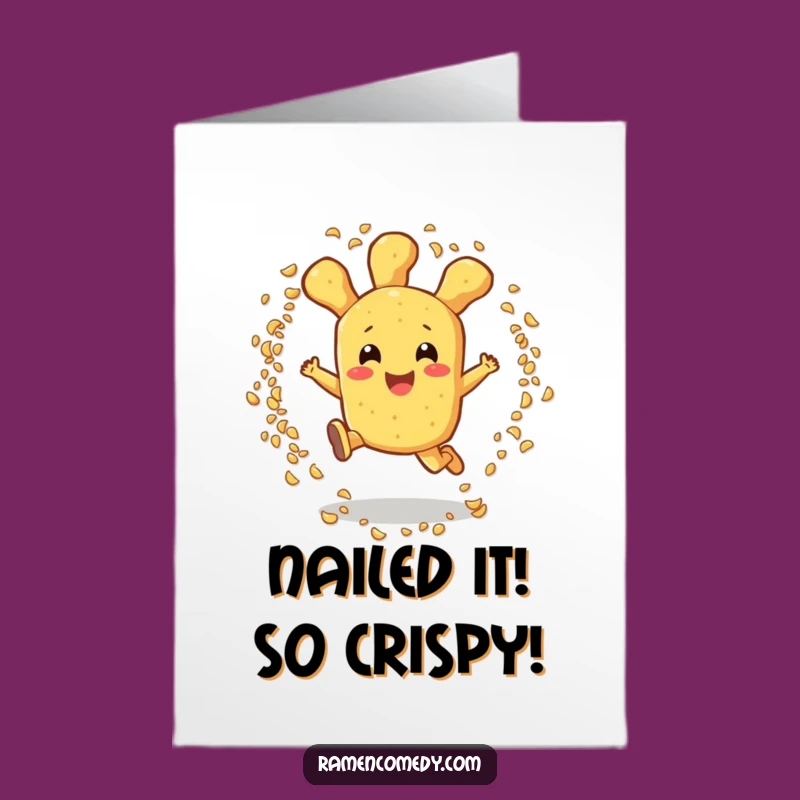 Free Printable Tempura Congrats Card: Leaping Fun Downloadable Gift