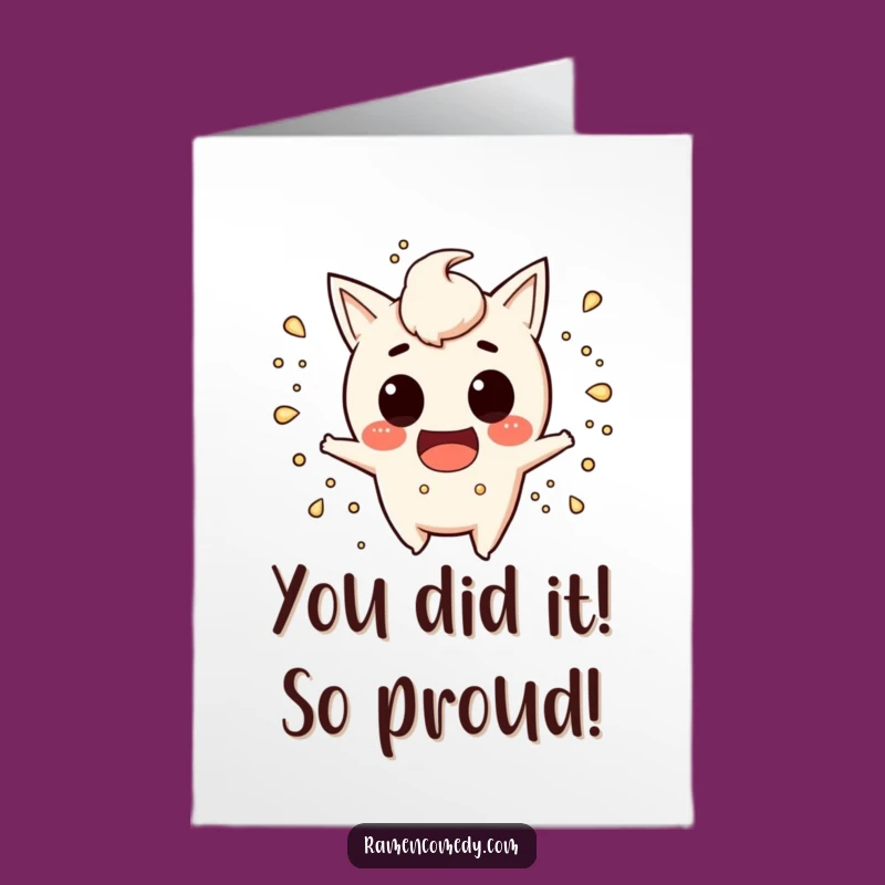 Free Printable Funny Miso Soup Card - Mischievous Splash Congratulations Downloadable Gift