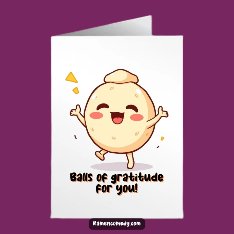 Free Printable Takoyaki Thank You Card - Fun Downloadable Greeting for Food Lovers
