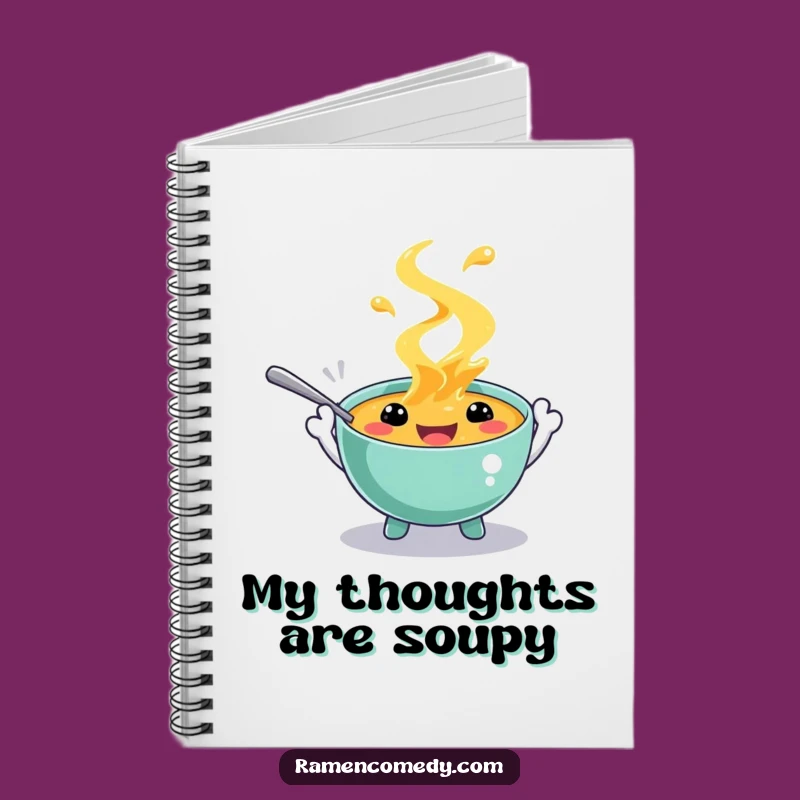 Funny Soup Character Notebook: Jot Down Ideas with Spoonfuls of Fun