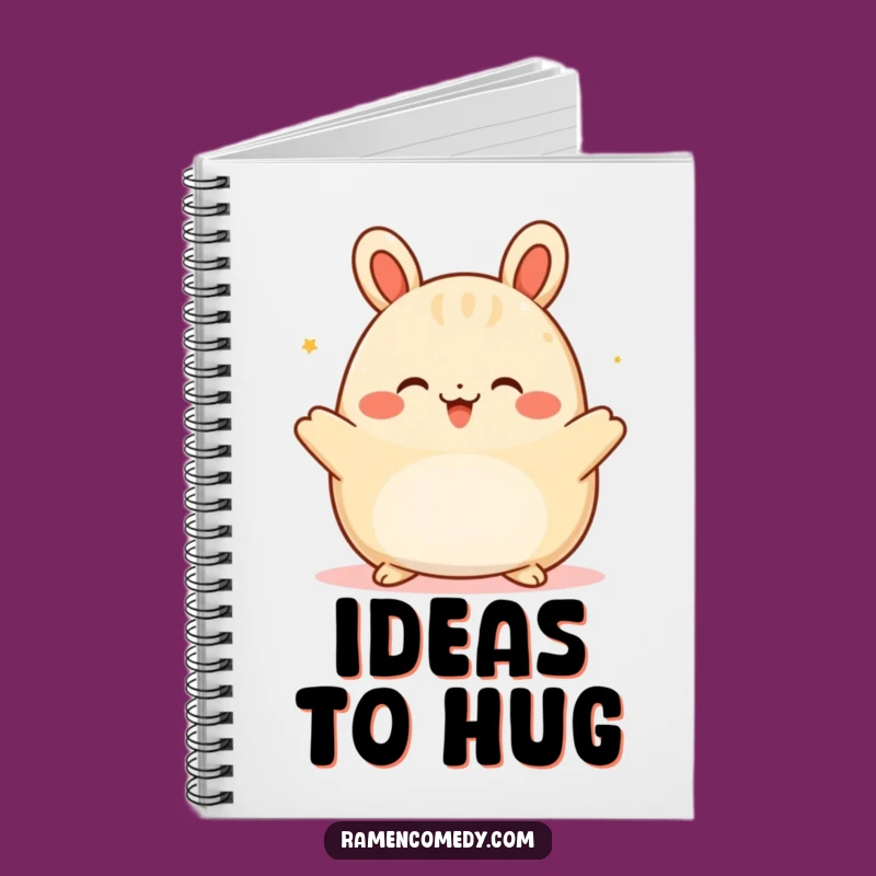 Funny Bao Hug Notebook - Jot Down Thoughts with Warm Humour