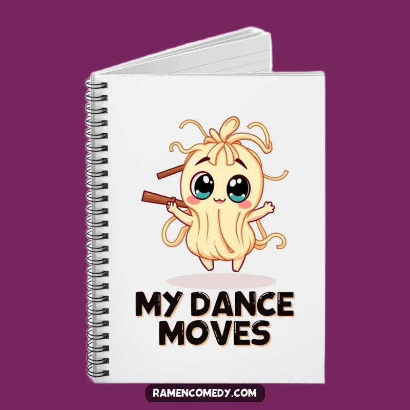 Funny Dancing Noodle Notebook: Wiggly Creature Journal, Hilarious Gift