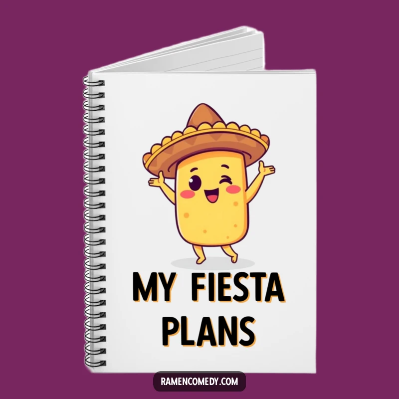 Funny Taco Jig Notebook: Festive Character Journal, Ideal Gift