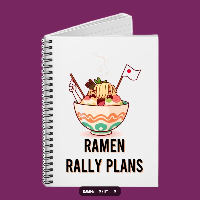 Funny Ramen Flag Notebook: For Noodle Lovers' Notes