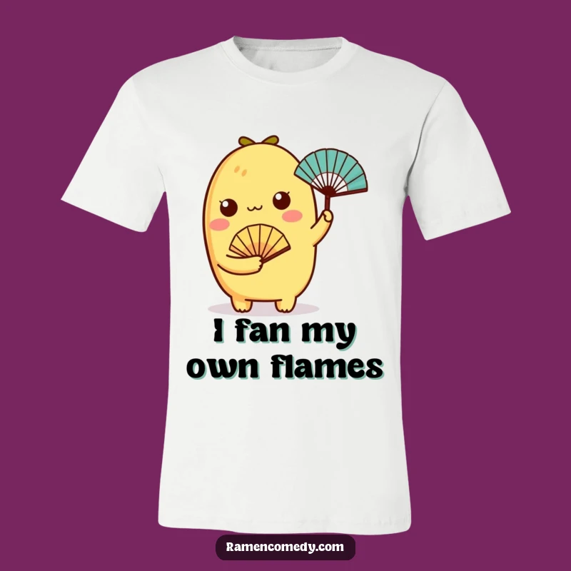 Funny Tamagoyaki Fan T-Shirt - Cute Character Tee, Hilarious Gift!