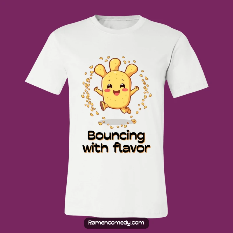 Funny Tempura T-Shirt: Joyful Leaper Tempura Tee, Perfect Foodie Gift