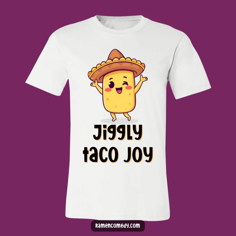 Funny Taco Jig T-Shirt: Festive Character Apparel, Great Gift