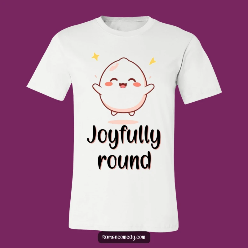 Funny Mochi Bounce T-Shirt: Cheerful Character Apparel, Great Gift