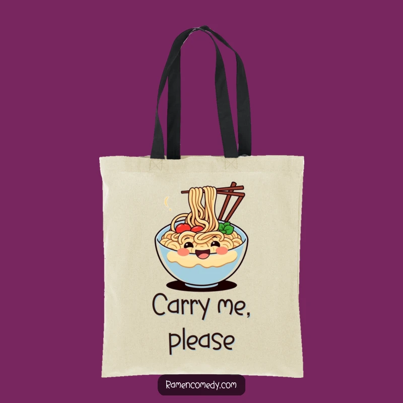 Funny Happy Noodle Bag: Carry Your Joy, Stylish and Hilarious Tote Grocery Gift