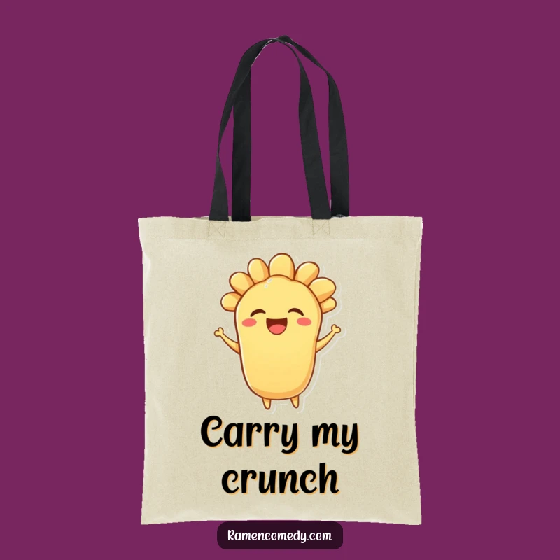 Funny Tempura Bounce Tote Bag: Carry Your Delight Everywhere