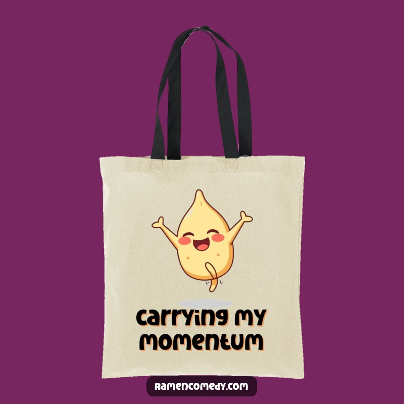 Funny Gyoza Cartwheel Tote Bag: Carry Your Fun with this Dumpling's Funny Gift