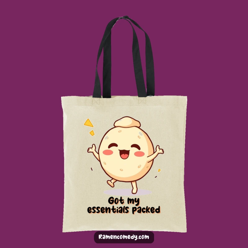 Funny Takoyaki Dance Tote Bag: Carry Your Day with Lively, Hilarious Food Charm