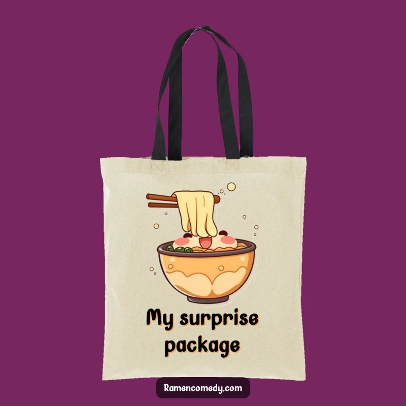 Funny Ramen Broth Splash Tote Bag - Carry Your Surprise Style
